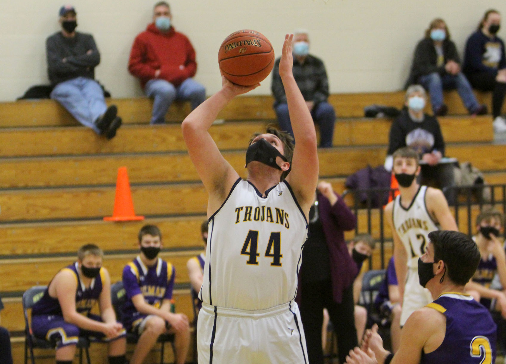 Gilman at New Auburn boys basketball 2-16-21